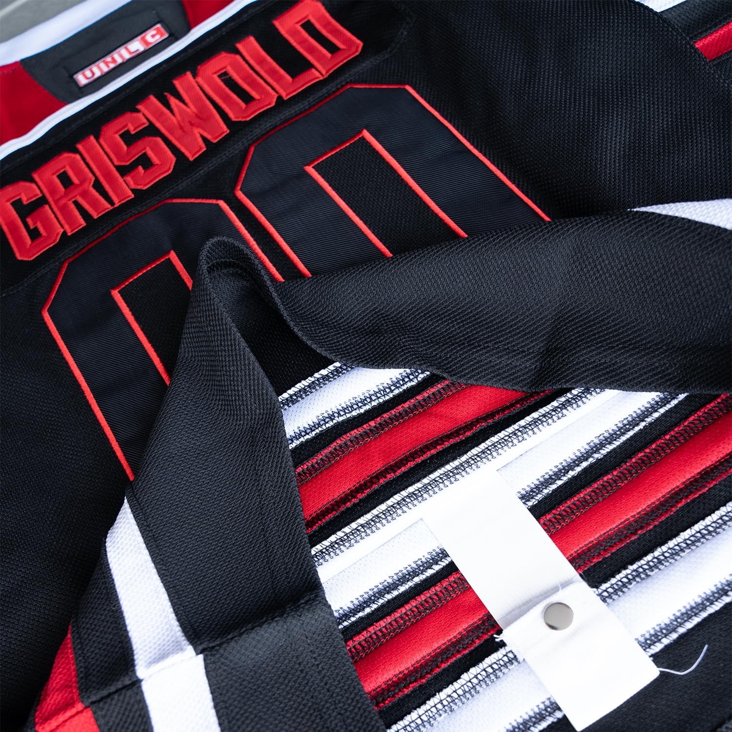 Griswold Elch Clark #00 Hockeytrikot - X-Mas Vacation Stitched Letters & Numbers Fan Apparel Breathable Polyester S-5XL