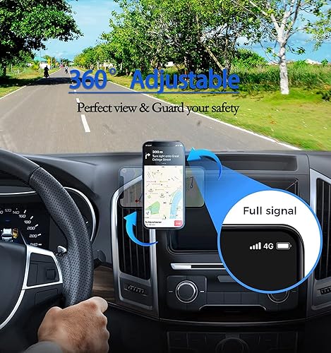 Miniatura 3 de ymxdmd 1 soporte magnético universal para teléfono de coche versión mejorada 2022 proporciona 8 imanes N52 más fuertes para tablero de instrumentos