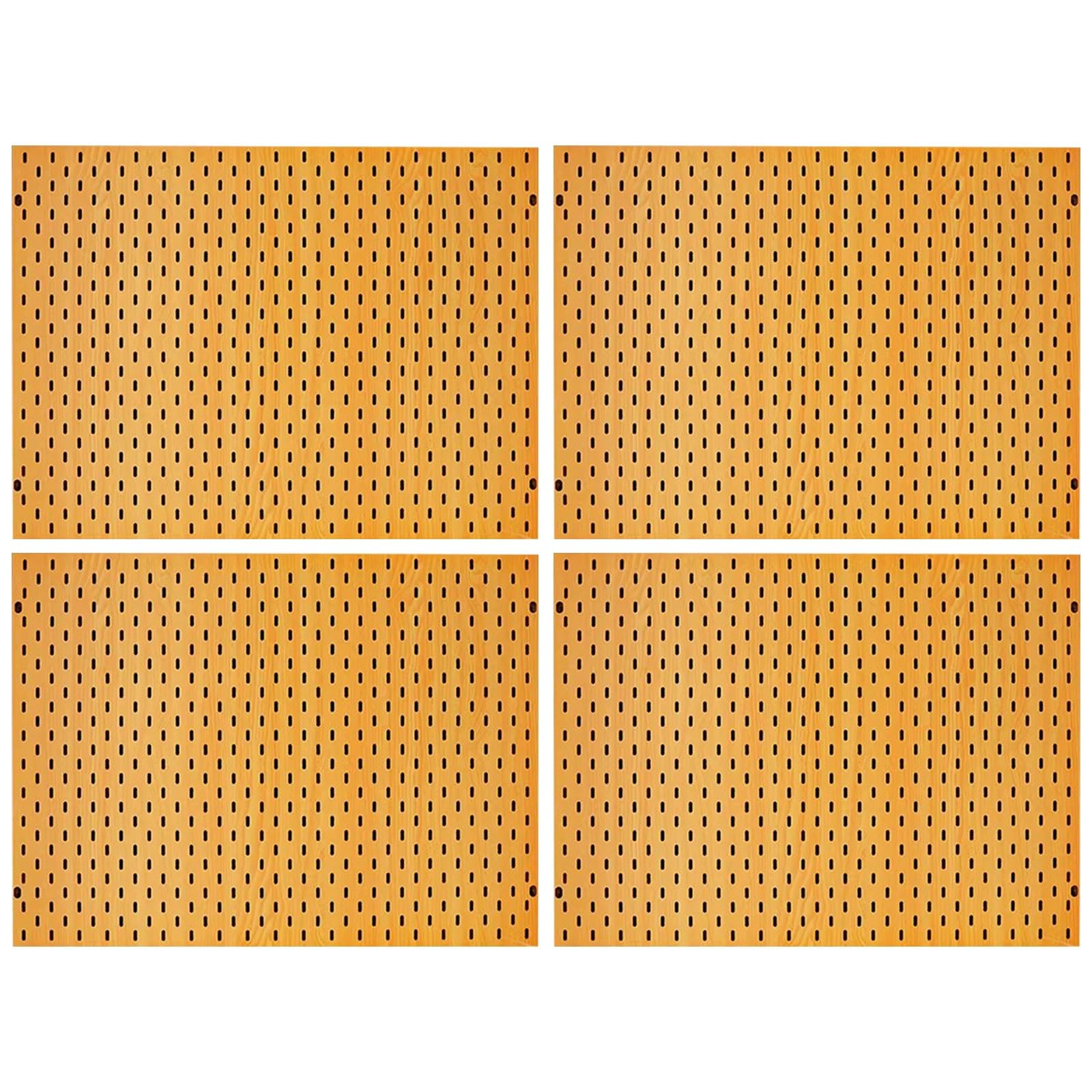 4er-Set Garagen Werkzeugaufbewahrungs Pegboard, Gaming Zimmer Ausrüstungsregal, Wandmontage(D)