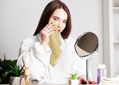 Vista 173 de Utopia Towels Juego de paños de algodón 100% hilado en anillo, paños de franela de gama alta, altamente absorbentes y suaves al tacto, paquete