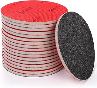 Frcctre 18 Pack Bowling Sanding Pads Bowling Ball Resurfacing Polishing Cleaning Sanding Kit Bowling Accessories Kit, Grit 180, 400, 500, 800, 1200, 2000, 2500, 3000, 5000