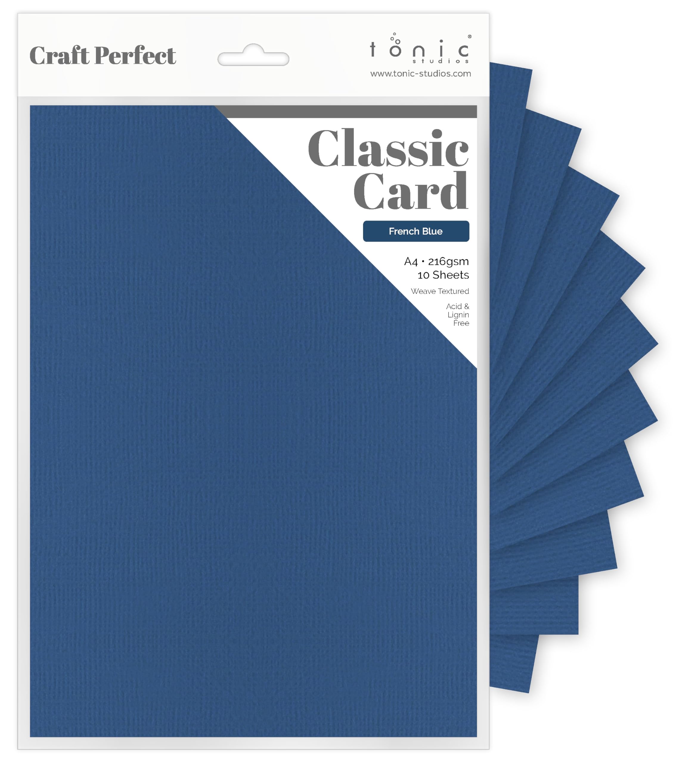 Craft Perfect Card A4, French Blue