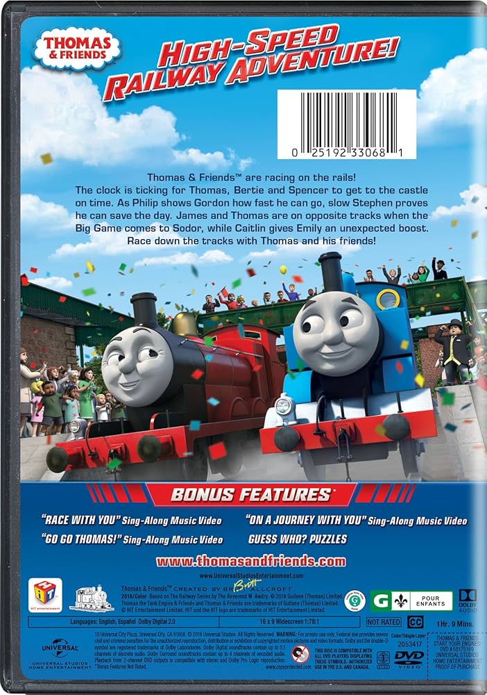 Amazon.com: Thomas & Friends: Start Your Engines! [DVD