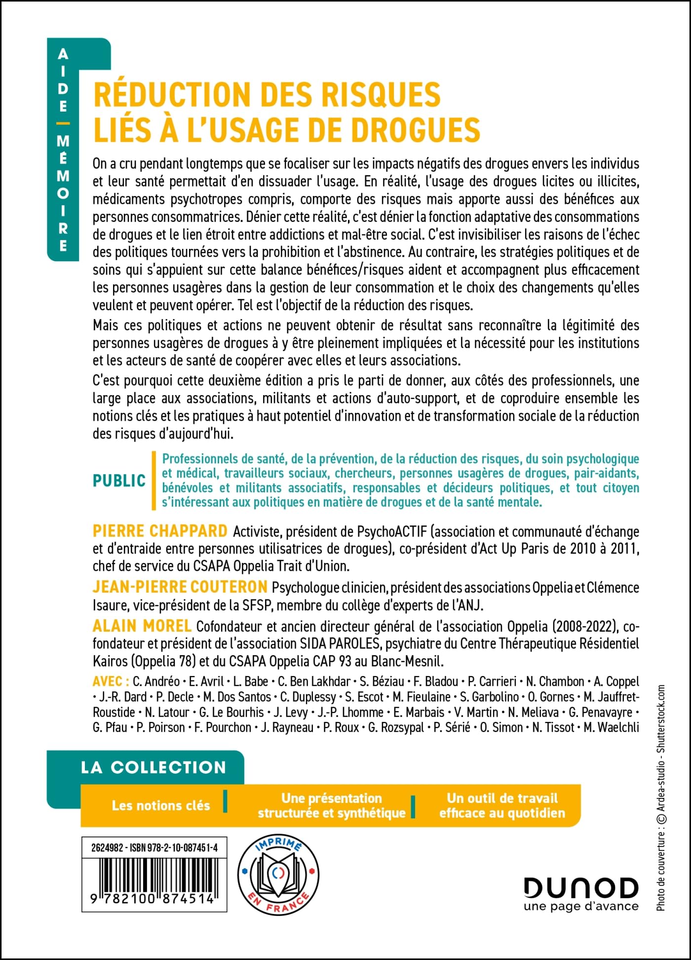 Aide-mémoire - Réduction des risques liés à l'usage de drogues - 2e éd.: en 20 notions