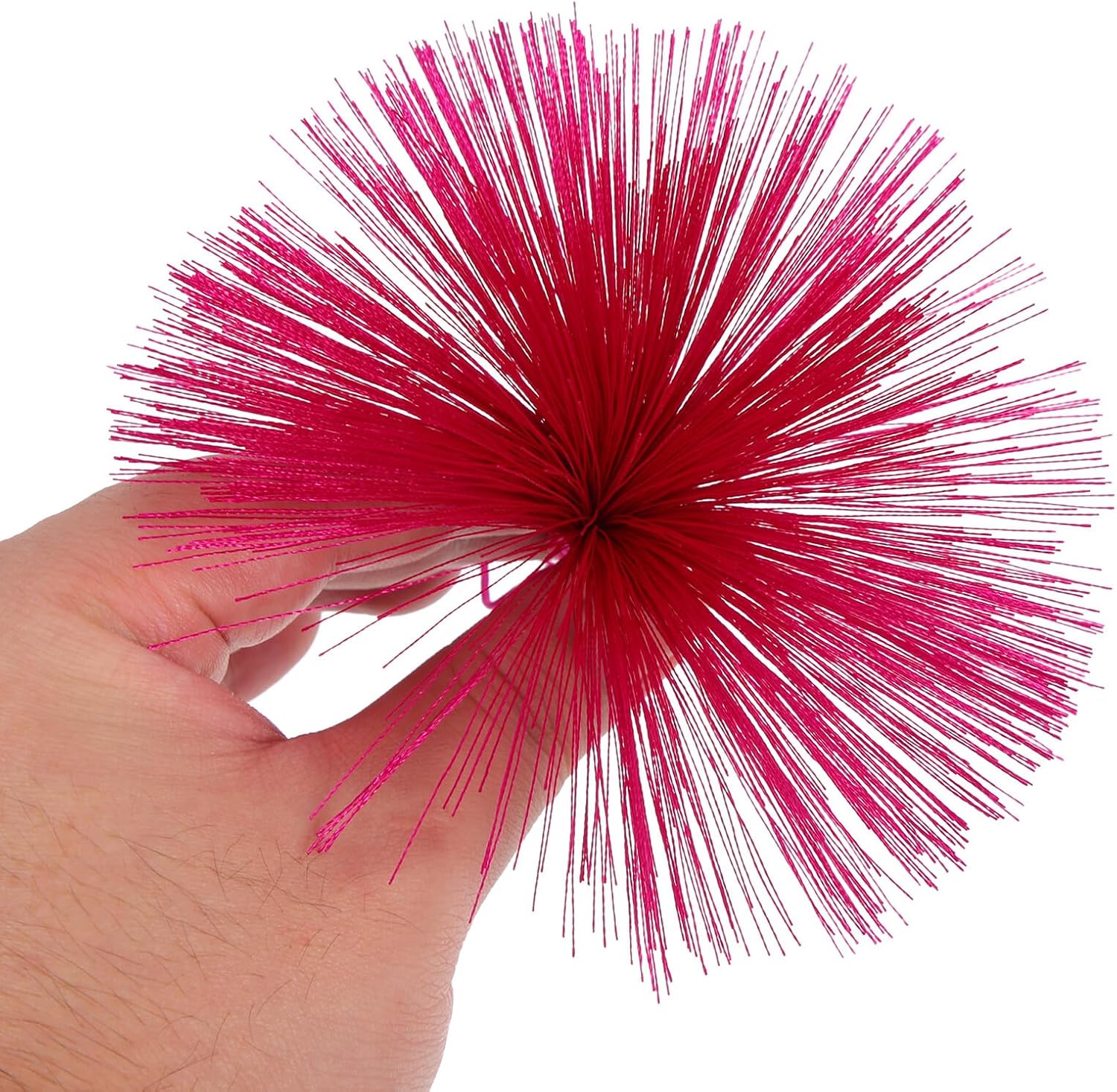 jojofuny 25pcs 8cm Tassel Charms DIY Craft Tassels for Jewelry Making in Red Dark Pink Rose Red Light Pink Maroon for Earrings Keychains Sewing Embellishments