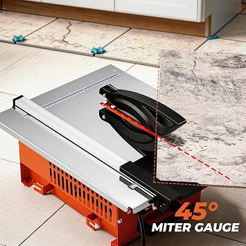 900W 8-Inch Wet Tile Saw, Tile Cutter
