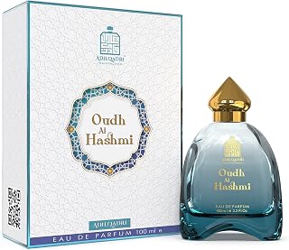 AdilQadri Oudh AL Hashmi Eau De Parfum Long Lasting Sweet Arabic and Strong Fragrance Special for Men, 100 ml