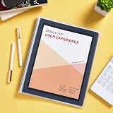 Avery Flexi-View Presentation Book, Clear Front Window for Title Page, 24 Non-Stick Pages, 1 Black Book (47690) – view 7