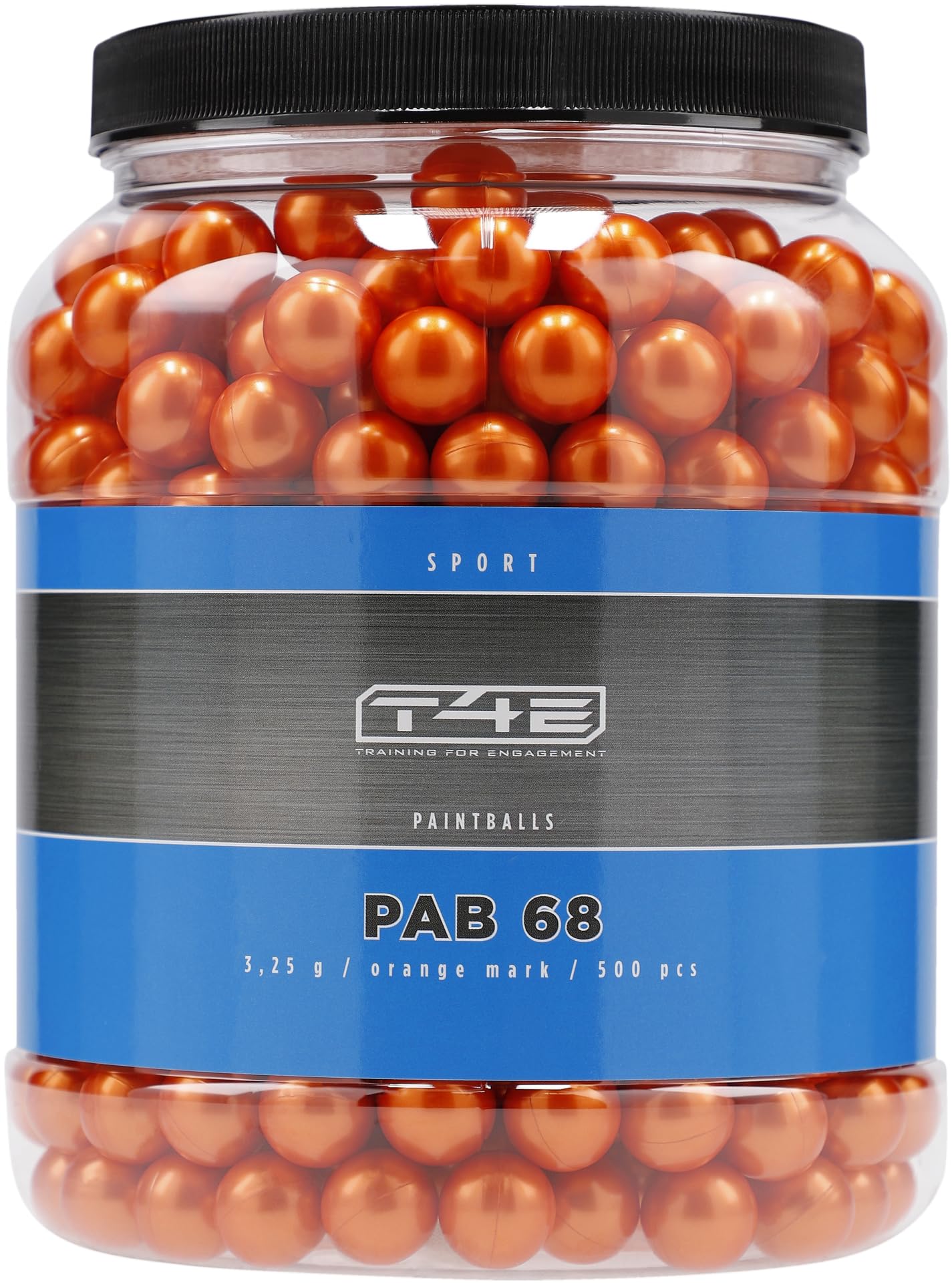 Umarex T4E Sport Paintballs .68 Orange Pellets 500 pcs