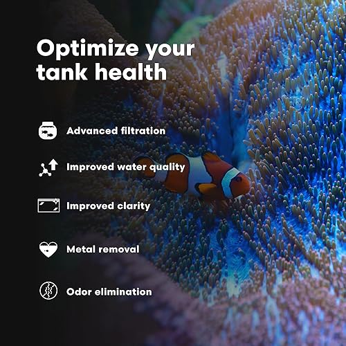 Miniatura 4 de Brightwell Aquatics - Purit Medios de filtración química de última generación - para uso en todos los acuarios marinos y de agua dulce -