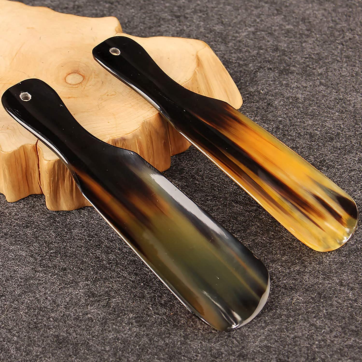 WEKONUMEX Shoe Horns, Polished Shoe Lifter Comfortable Shoe Lifter Shoe Horn(20cm)