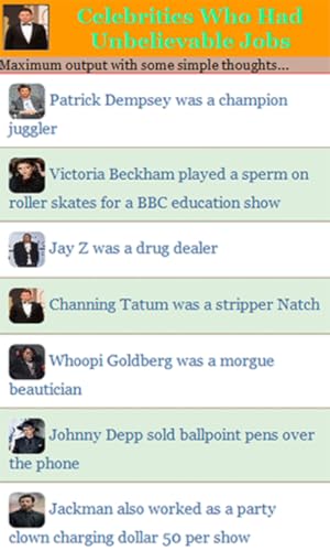 Celebrities Who Had Unbelievable Jobs