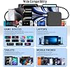 Cargador USB C 65W 60W compatible con ROG Ally X/Steam Deck/Legion Go S | Para Asus ROG Xbox Ally X/Switch/Lite/OLED/MSI Claw/GPD Win/Onexplayer, adaptador de corriente rápida tipo C para laptop 7