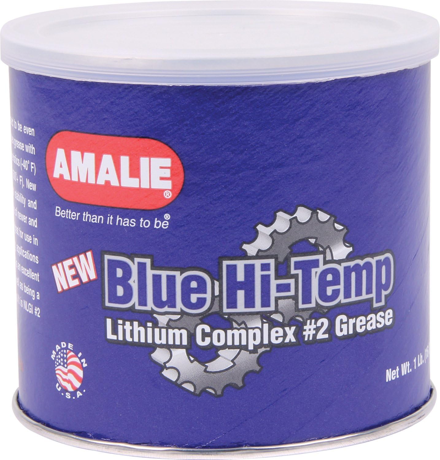 AMALIE (68326-93 Blue Grade-2 High Temperature Grease - 1 lb.