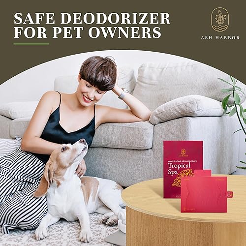 Miniatura 9 de Aromaterapia Tropical Spa Paquete de 4  Filtro floral Fresco Ambientador para todo el hogar  Ambientador de ventilación HVAC para el hogar AC