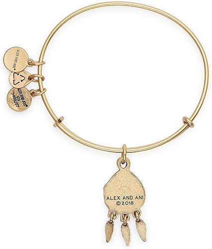 Miniatura 3 de Alex and Ani Path of Symbols - Brazalete expandible para mujer dije atrapasueños acabado rafaeliano de 2 a 35 pulgadas