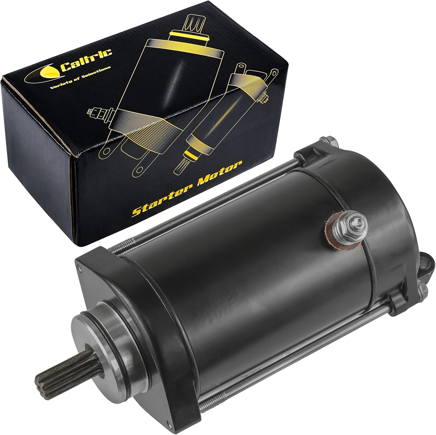 Caltric Starter Compatible With Kawasaki 21163-1271 21163-1109 SMU0186