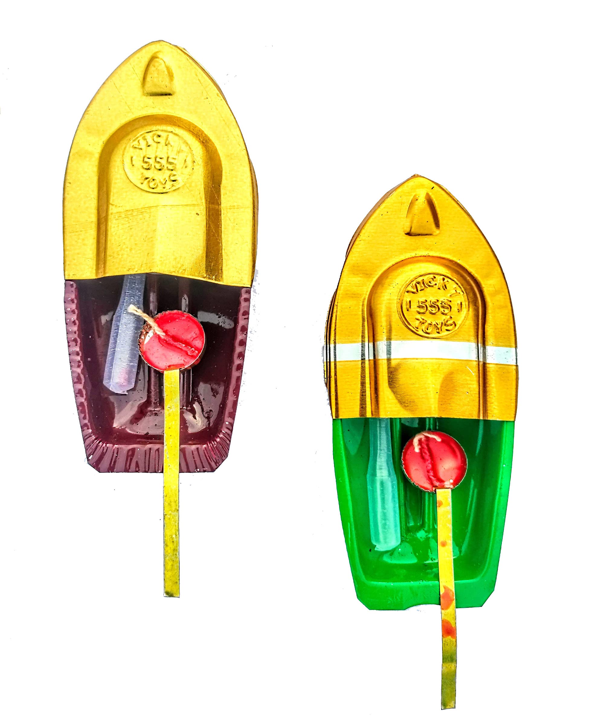 kd and sons Set Of 2 Pop Pop Steam Boat Toy, Pop Pop Boat With Free Wax Candle & Dropper, Putt Putt Nav Steam Boat, Brown&Green, Kid (B09GPLY973) Amazon Price History, Amazon Price Tracker