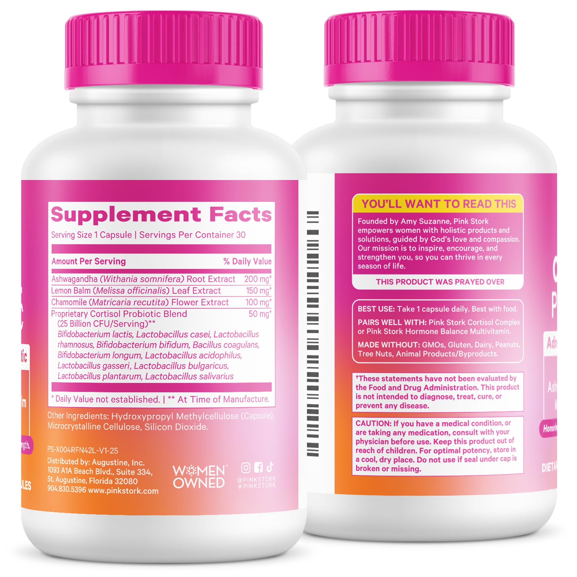 Pink Stork Cortisol Probiotic for Women with Ashwagandha, 30 Capsules — Amazon image 9