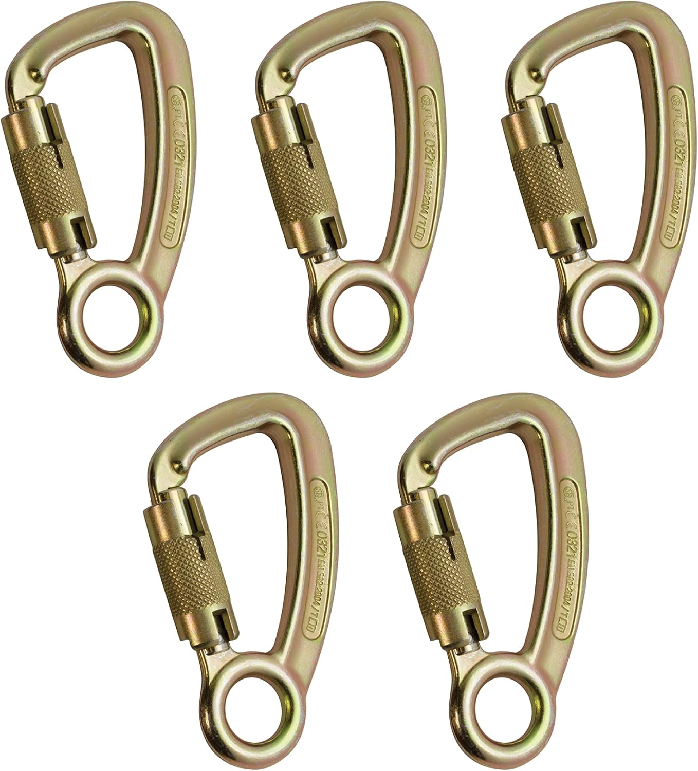 Auto Locking Carabiner 45KN (5Pack) Fusion Climb