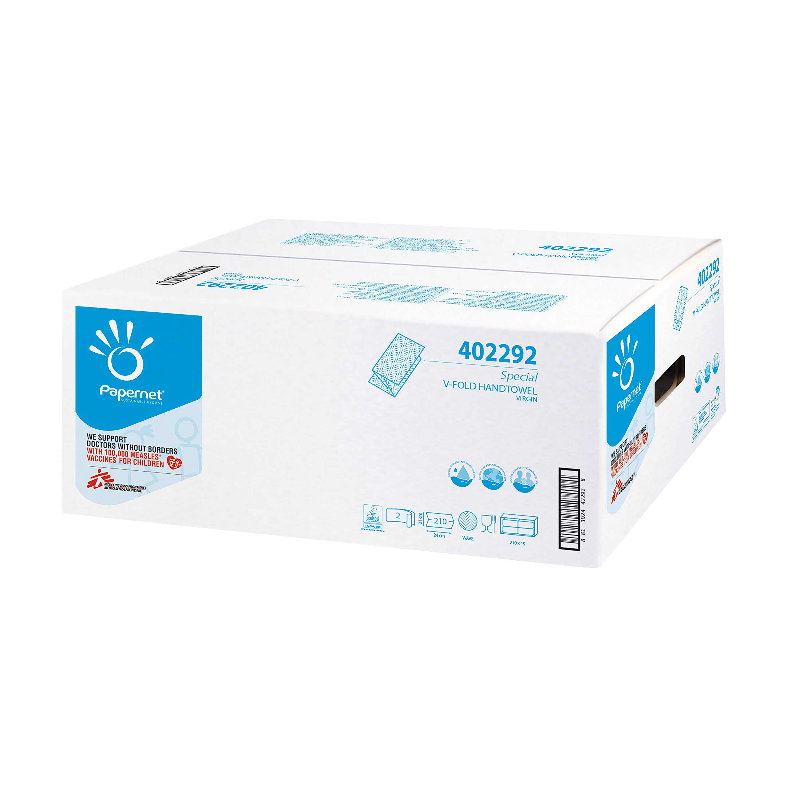Papernet ZickZack Handtücher 2-lagig – 3.150 Bla Produktbild-Vorschau 2