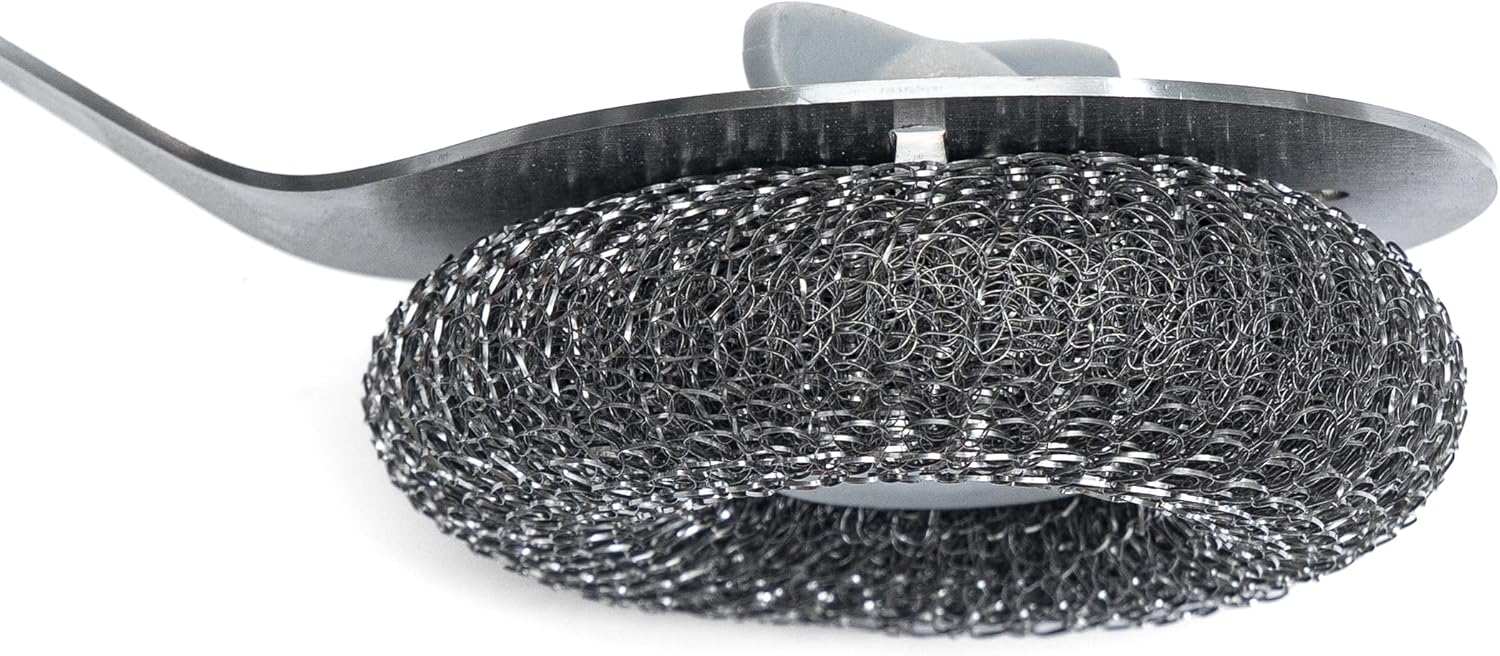 Mont Alpi MATK Heavy Duty Stainless Steel 3 Piece Tool Kit with Double Cleaning Brush - Outdoor Barbecue Grilling Accessory Set - Lockable Tongs, Solid Head Spatula & Grill Brush with Extra Scrub Head