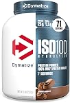 ISO100 Hydrolyzed Protein Powder by Dymatize, Gourmet Chocolate, 100% Whey Isolate Protein Powder (25g), Gluten Free, 71 Servings, 2.3 kg