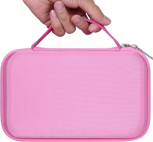 Vista 16 de khanka Hard Case with m221/M220/M110/m110s Label Maker - Portable Bluetooth Label Maker Carrying Storage Bag for Printer Labels, USB Cable and White