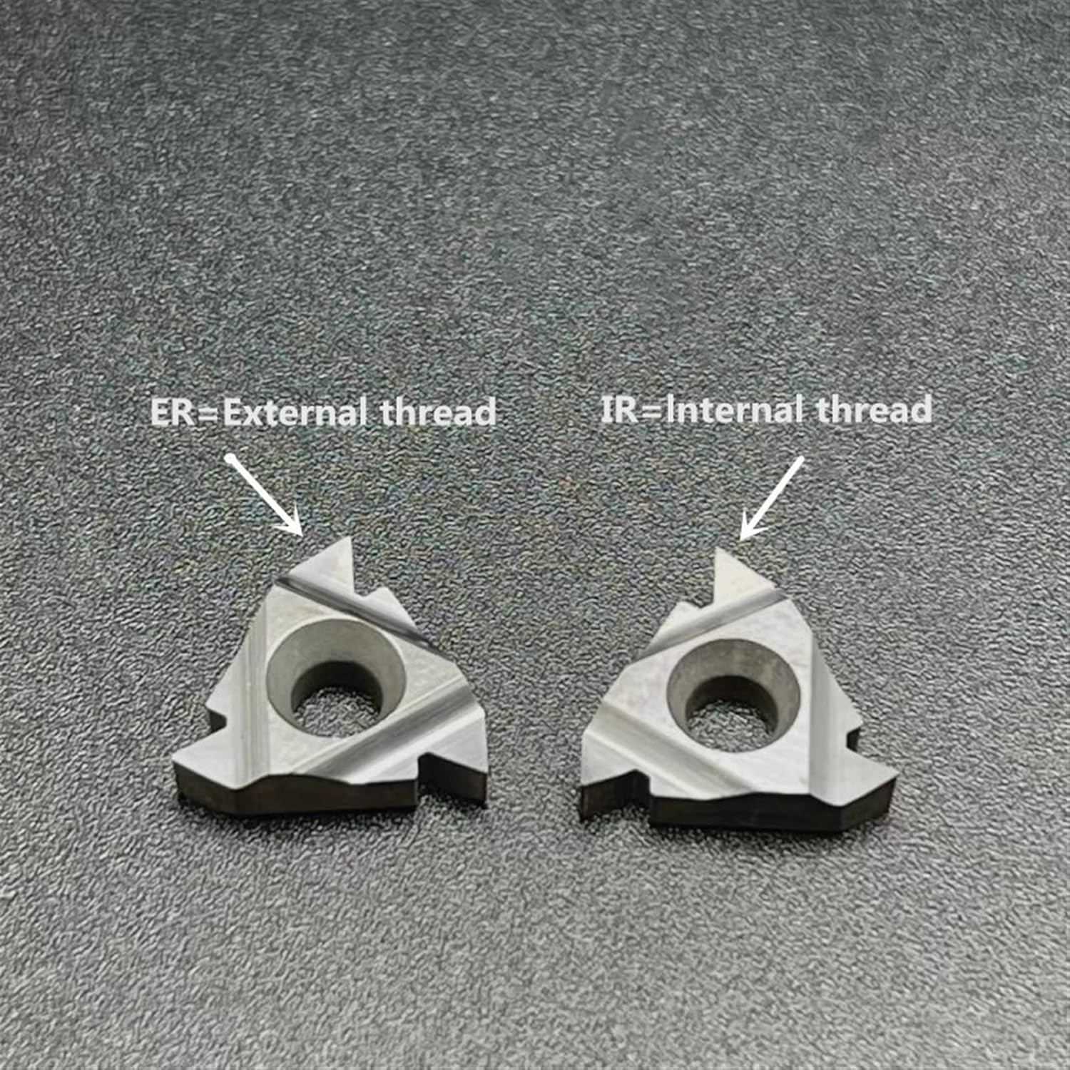 Thread Tool Carbide Insert Thread Turning Tool Cutting Tool Lathe Tool Carbide Turning Insert Tool TMP1105 (Size : 11ER AG60 H01, Color : 10PCS(1box))