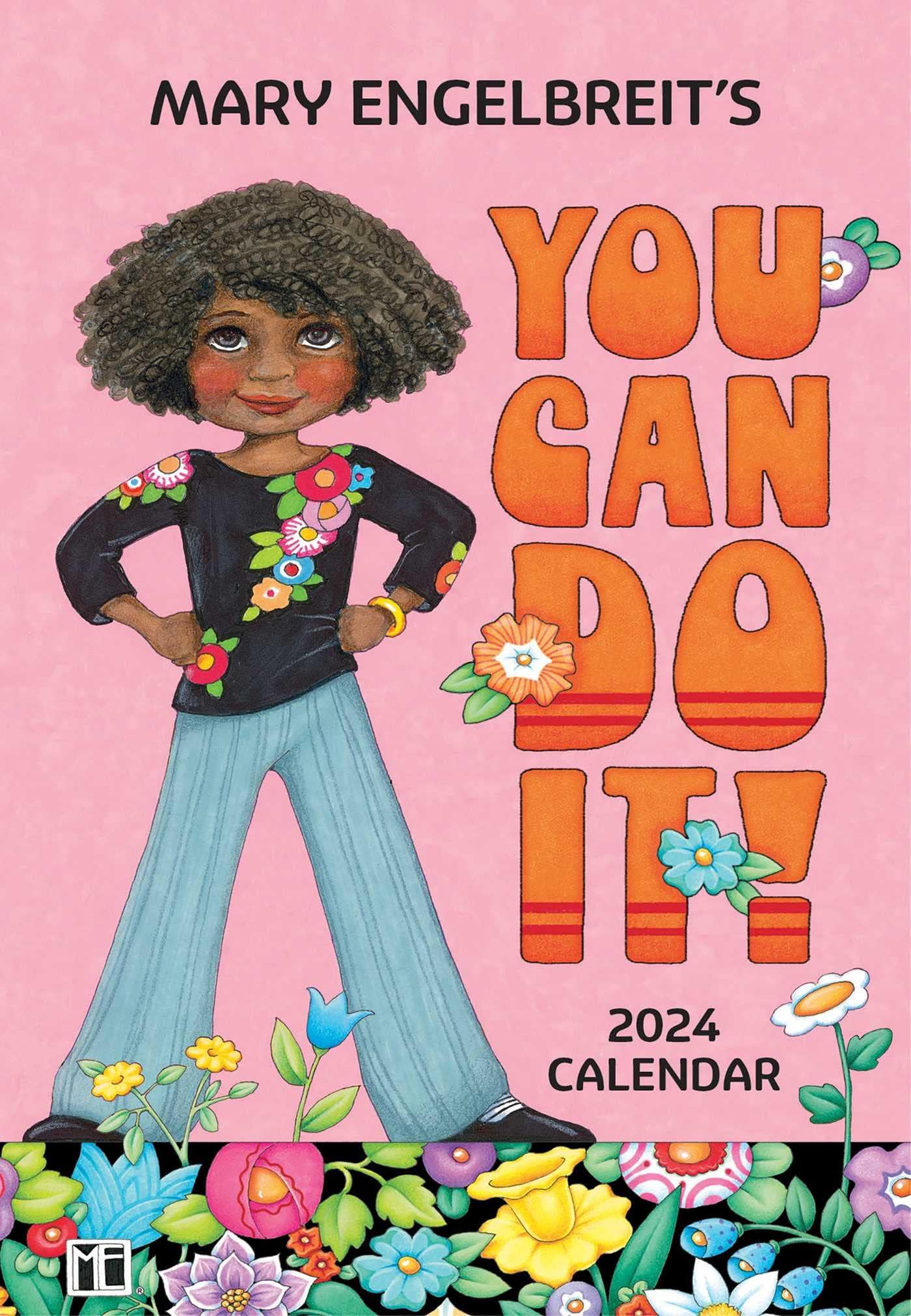 Mary Engelbreit's 2024 Pocket Planner: You Can Do It