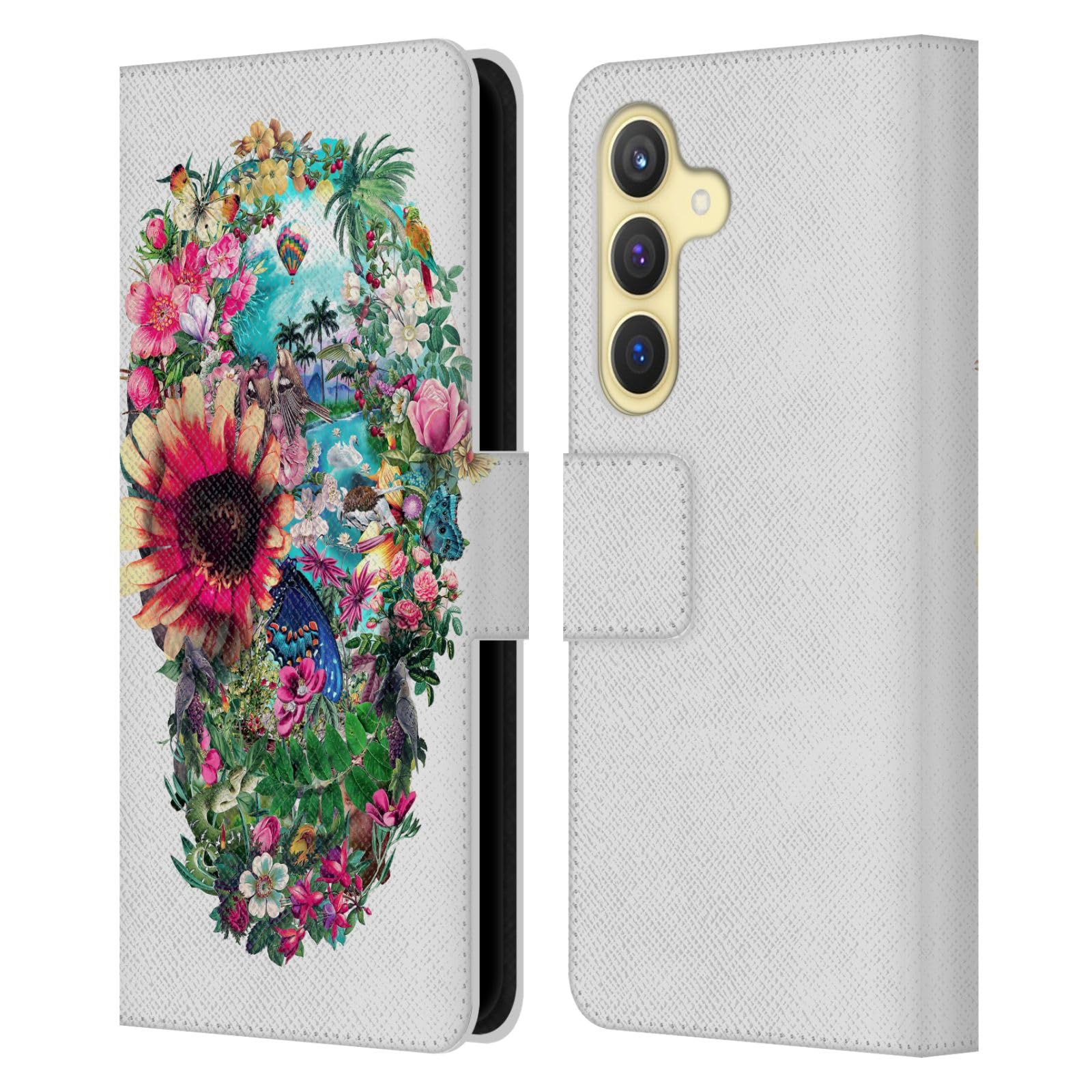 Funda libro Samsung S24 5G con tarjetero y soporte integrado 7