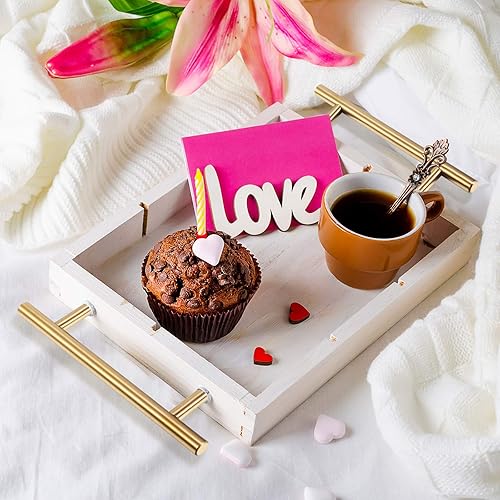 Miniatura 4 de Ripeng 14 manijas para moldes de bandeja de resina, manijas de bandeja de acero inoxidable con juegos de tornillos, perillas de diamante para