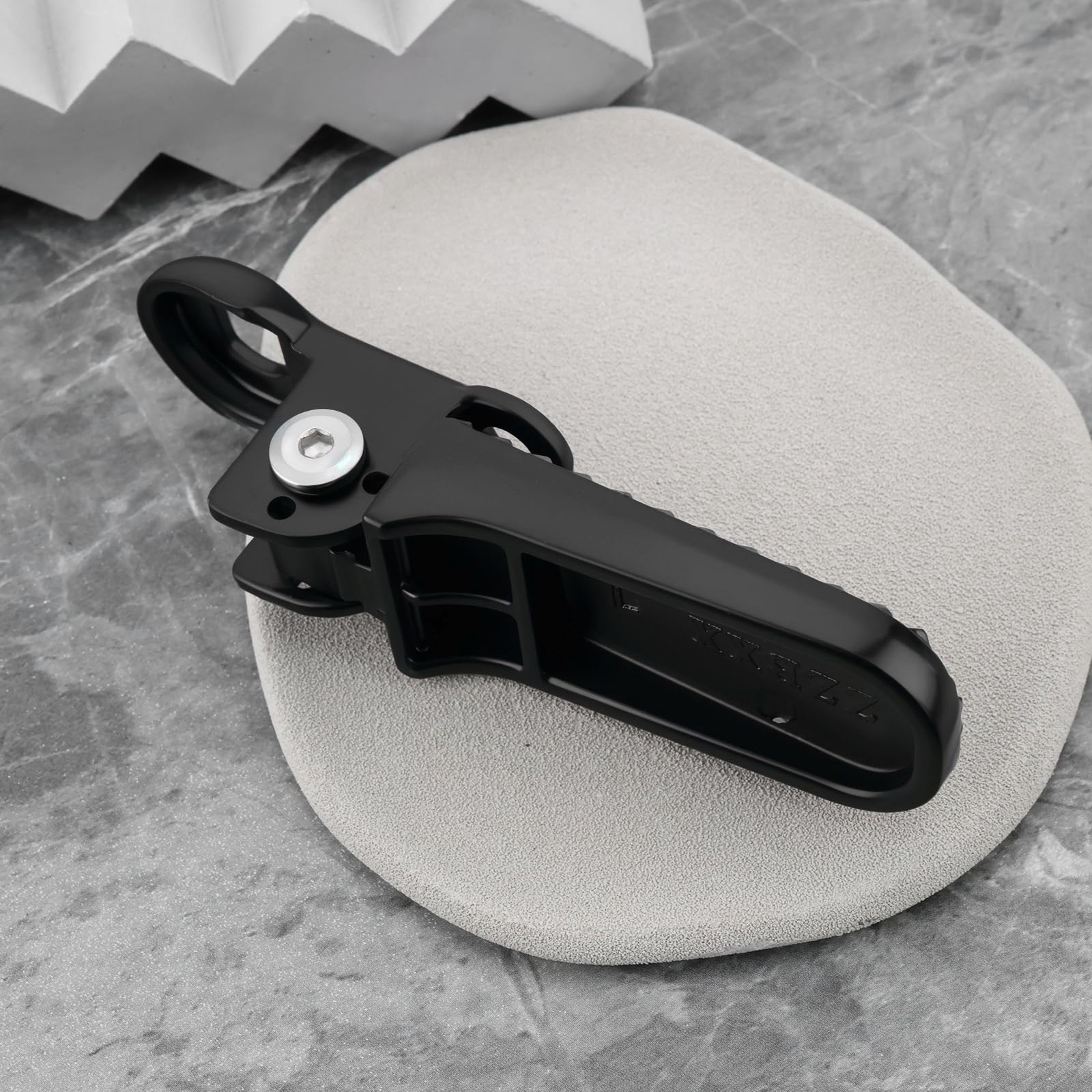 SG Store Lot de 2 Paires de Repose-Pieds de Vélo Longueur 112 Mm Pédales 78 X 37 Mm Alliage d'aluminium Antidérapants Pliables pour VTT Vélo