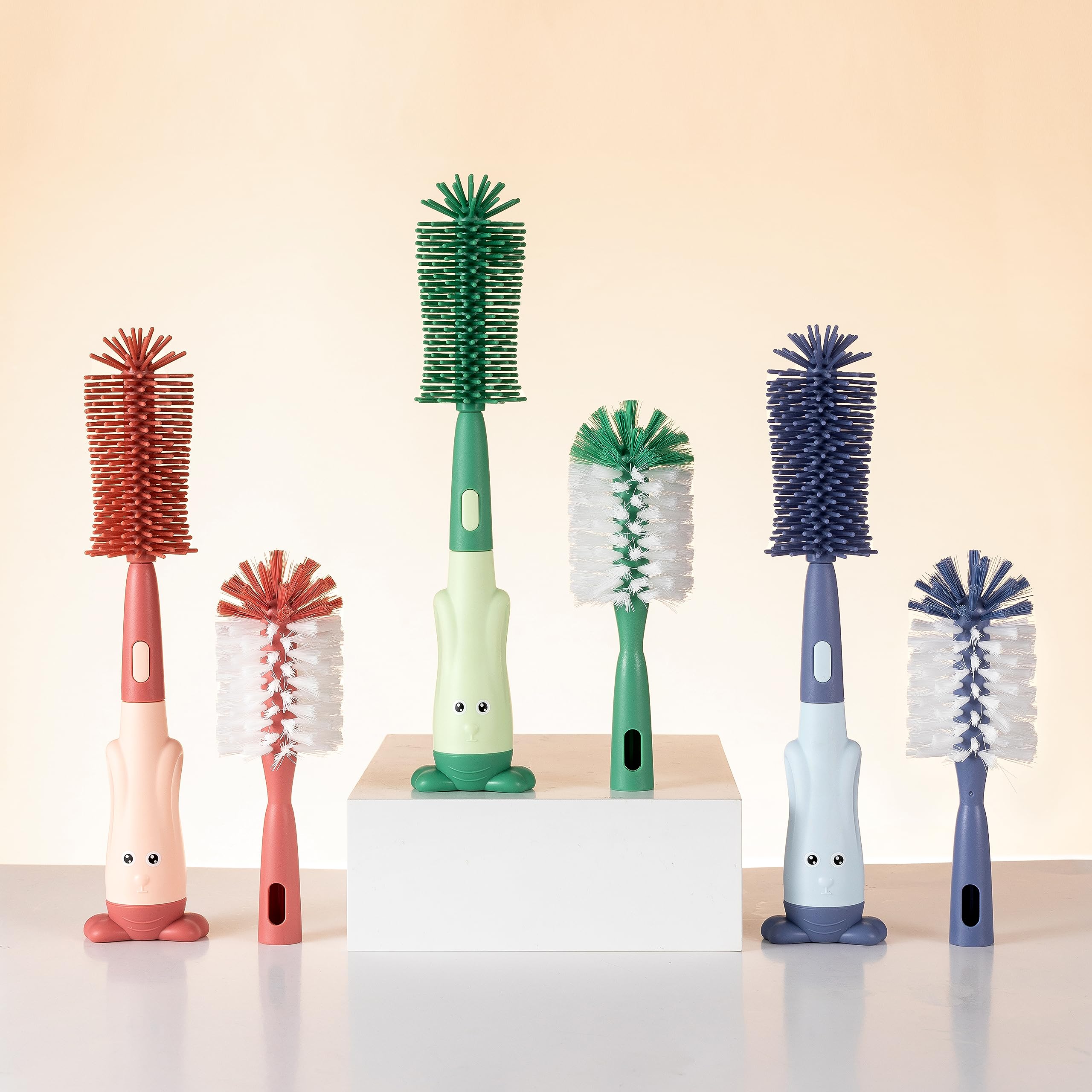 Chemimoso Multifunctional Cleaning Brush, Baby Bottle Brush, Bottle