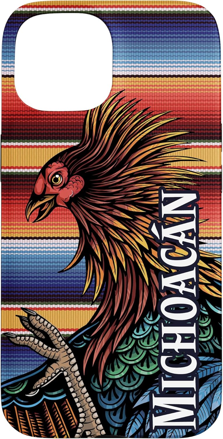 Michoacan Gallos sarape Mexico Case for iPhone 13 Pro Max