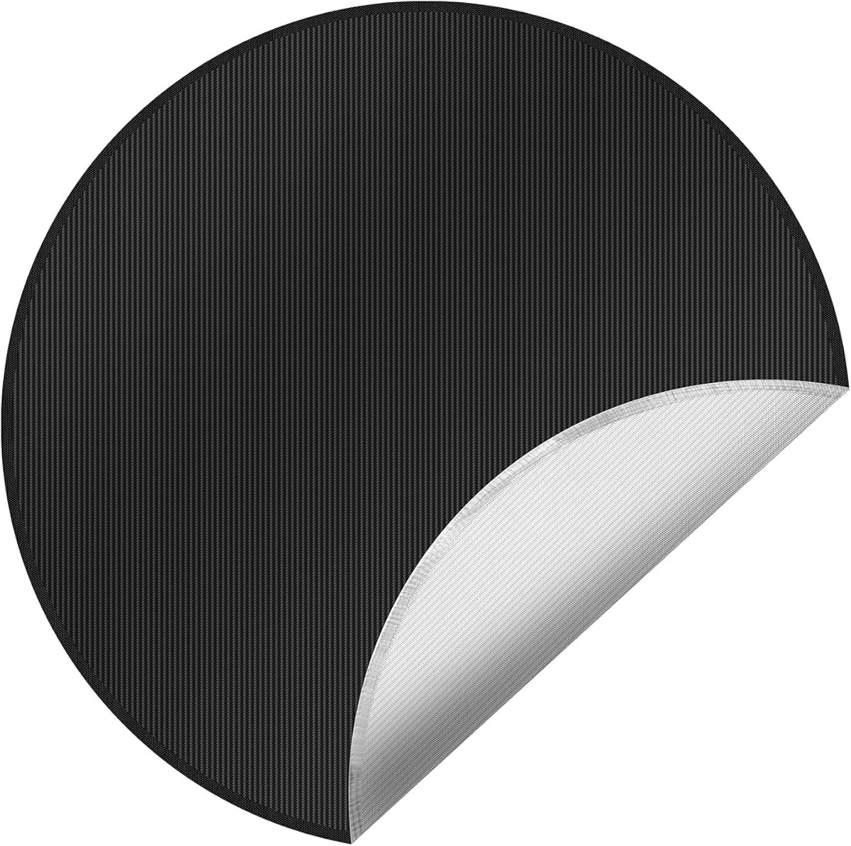 Fire Pit Mat 24'', Fireproof Mat, Deck Protector, Fire Pit Accessories, Burn Barrel, Under Grill Mat, BBQ Mat, Patio Shield, Fire Retardant Base Pad for Outdoors