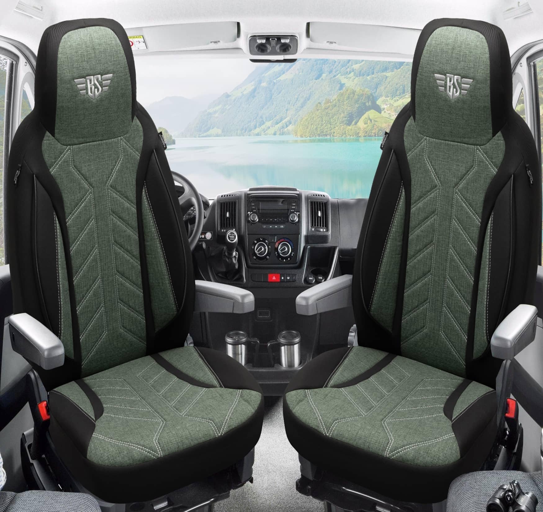 BREMER SITZBEZÜGE Housses de Protection pour Camping-Car La Marca Ducato Jumper Boxer PLKT213
