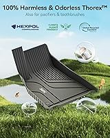 Vista 7 de 3W – Tapetes y revestimiento para maletero compatibles con Tesla Model S 2021-2026, tapetes TPE para todo tipo de clima con ajuste personalizado