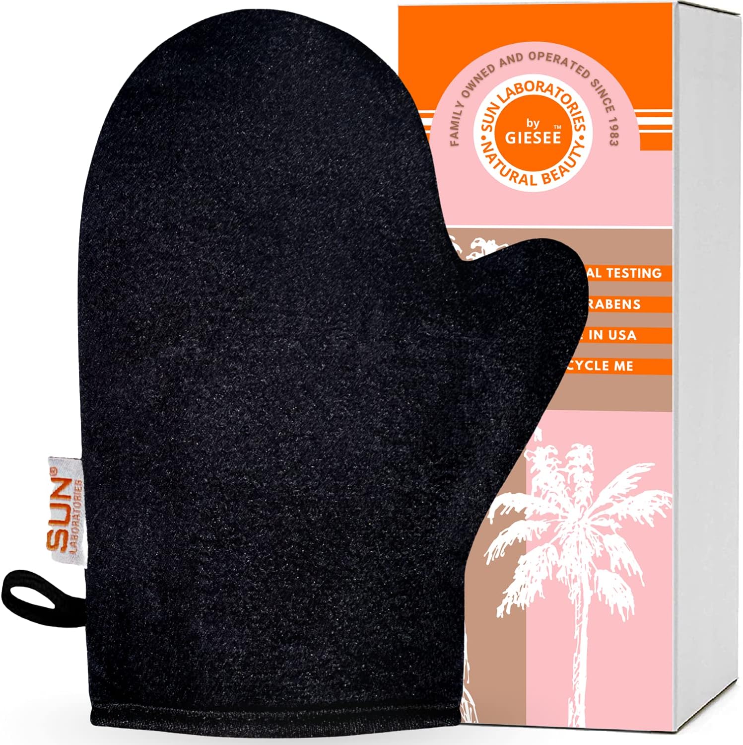 Self Tanning Mitt Applicator | Sunless Tanning Mitt | Get A Flawless Fake Tan With Our Tanning Mitten | Sunless Tanning Cream Applicator Mitt | Tanning Mit With Thumb Gives Instant, Quick-Drying