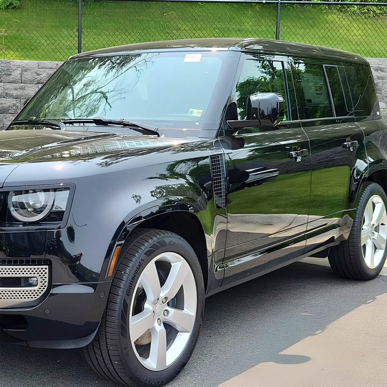 Left Right Side A-Pillar Front Molding Outer Lower Board Trim Compatible with Land Rover Defender 2020-2025# LR161362 LR161363 (Black)