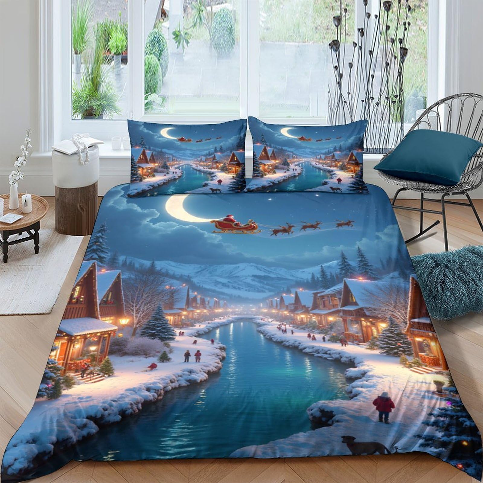 Ctjqhvkz Style-5 3D Printed Fitted Sheet Microfiber Galaxy Starry Sky Bed Cover For Bedroom, Dorm, And Guest Room Protection And Decoration Single（135X200cm）