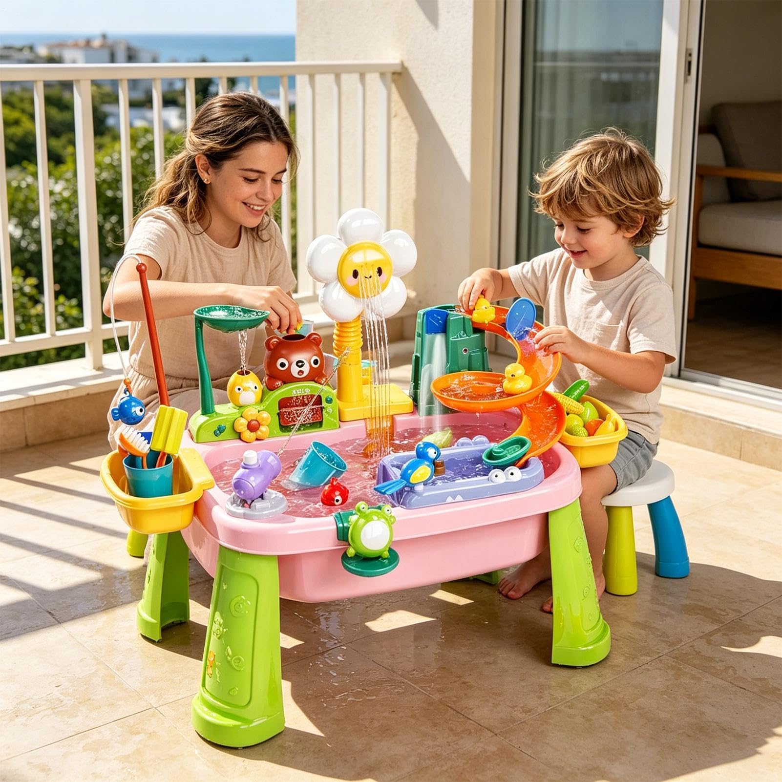 Generisch Kinder Wassertisch Spaß-Lern-Sensorik-Spielzeug