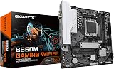 GIGABYTE B650M GAMING WIFI6E Motherboard - AMD Ryzen 9000 Series CPUs, 5+2+2 Phases VRM, up to 6400MHz DDR5 (OC), 1xPCIe 4.0 M.2, 2.5 GbE LAN, WIFI 6E, USB 3.2 Gen 1 - 1
