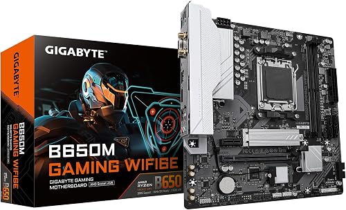 GIGABYTE B650M GAMING WIFI6E Motherboard - AMD Ryzen 9000…