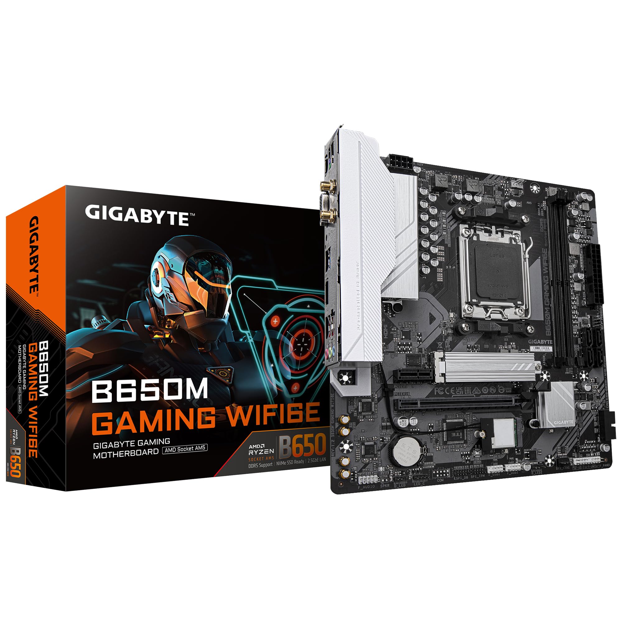 Amazon.com: GIGABYTE B650M Gaming WIFI6E Motherboard - AMD