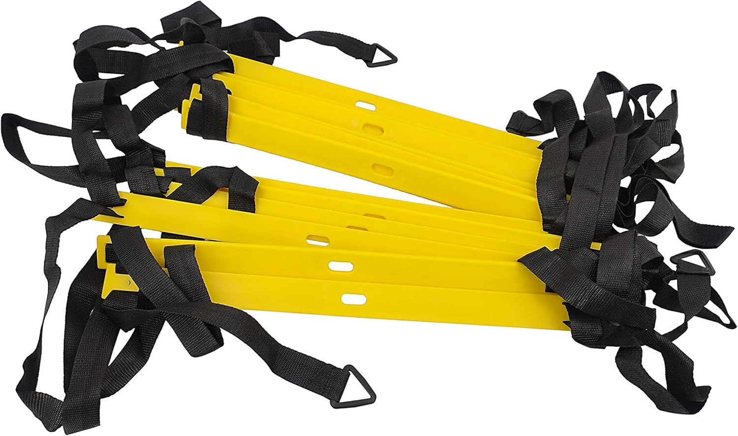 Full Size Agility Ladder & 8 Speed Cones Training Set, Carrying Bag, Great Agility Training Equipment with Drill Charts, Enhance Footwork, Balance Great for Soccer, Football, Hockey Basketball