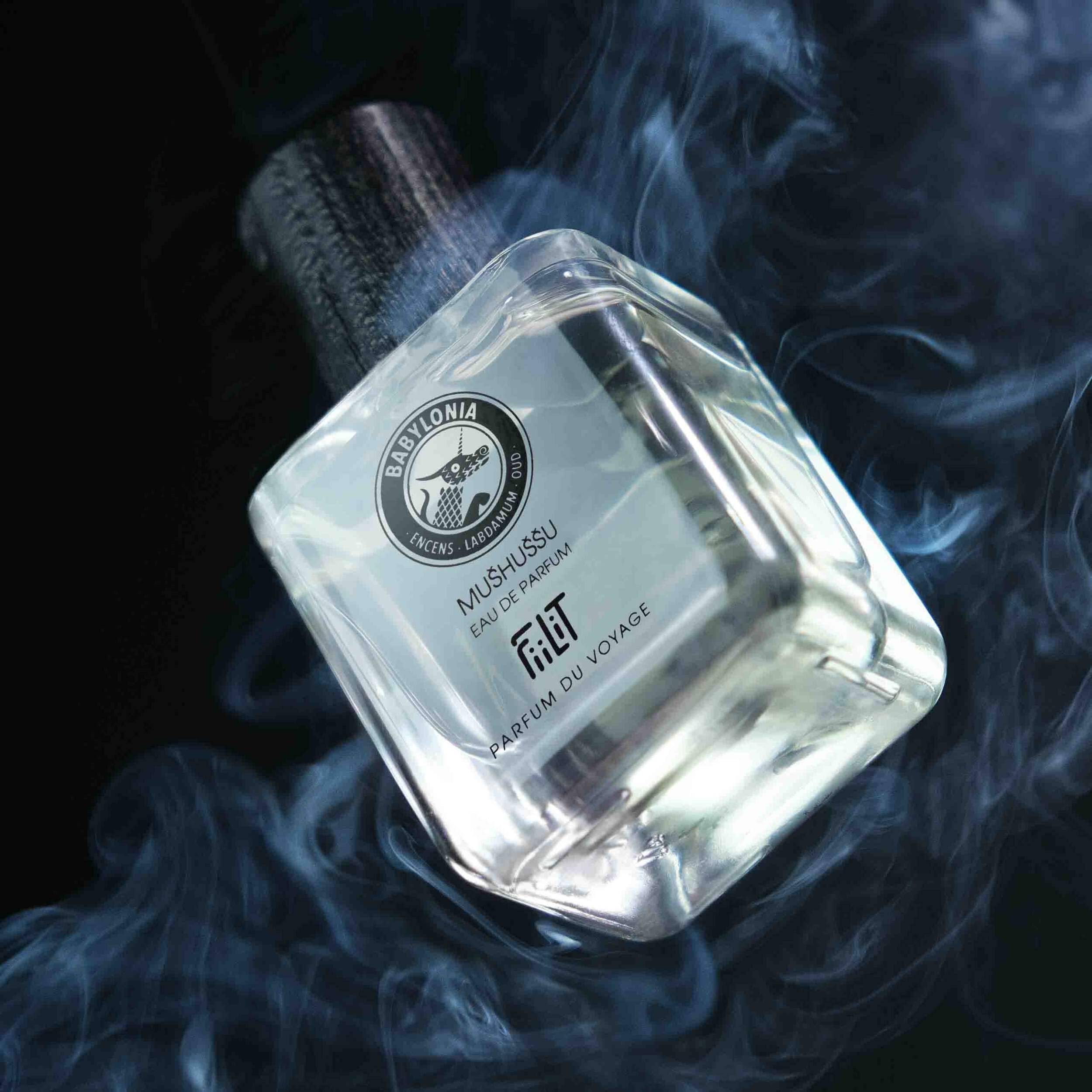 Naturalna woda perfumowana MUSHUSSU BABYLONIA 200 mL Wkład - FiiLiT perfumy podróżne - Mieszane - Drzewny orientalny