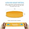 Suddora Sweatbands Set, Moisture Wicking 2 Wristbands and 1 Headband, Breathable Terry Cloth Athletic Bands for Basketball, Tennis, Yoga, Gym, Sweat Bands for Costumes and Cosplay, Yellow