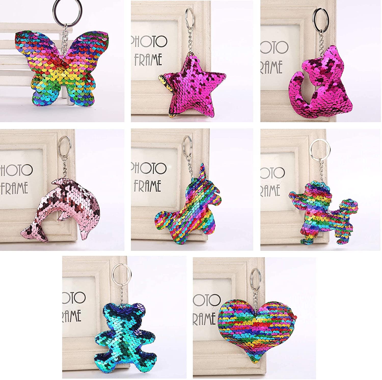 Schoolpack Zaino Rainbow High Estensibile 40x29x14 cm + Astuccio 3 Zip Completo + Portachiavi Paillettes e Braccialetto Amicizia in Omaggio