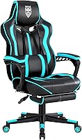 Vista 1 de Vonesse Gaming Chairs for Adults, Gaming Chairs with Footrest and Massage, Reclining Computer Chair for Heavy People,Big and Tall Ergonomic Gamer